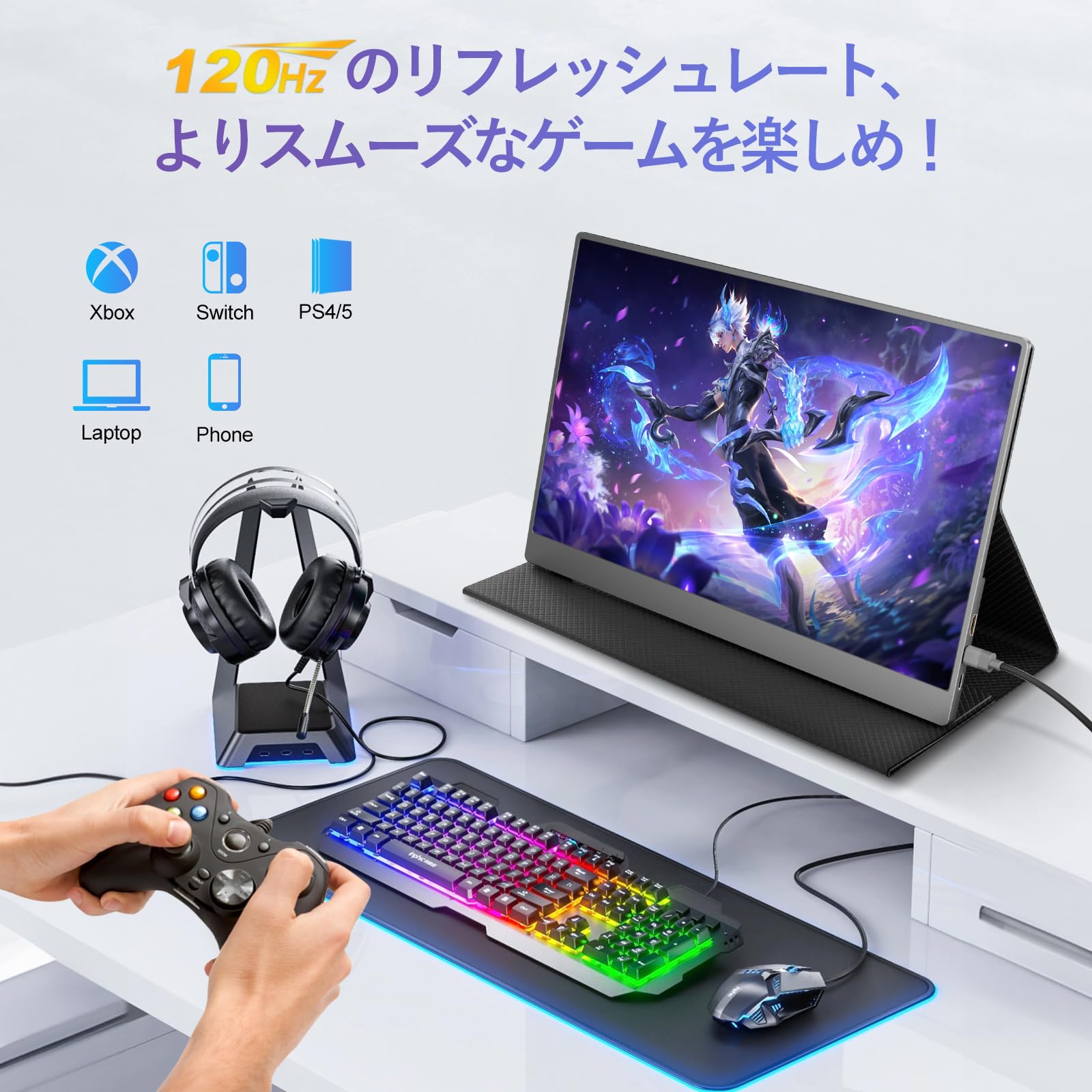 美品　COOLHOOD モバイルモニター 18.5インチ　HDMI対応 Amazon.co.jp: モバイルモニター 18.5インチ COOLHOOD モバイル